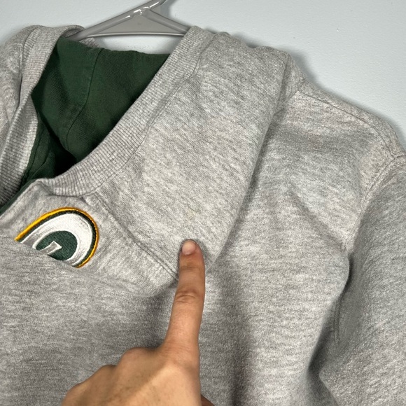 Green Bay Packers Hoodie Pullover Sweatshirt - Picture 9 of 9